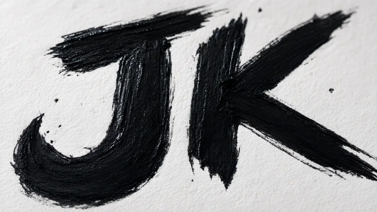 Illustration for Bold initial signatures