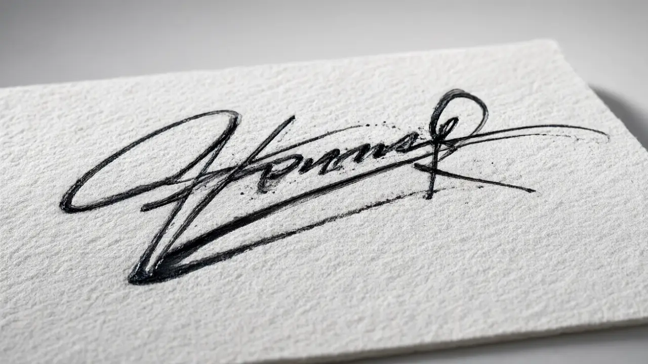Illustration for Creative signature ideas