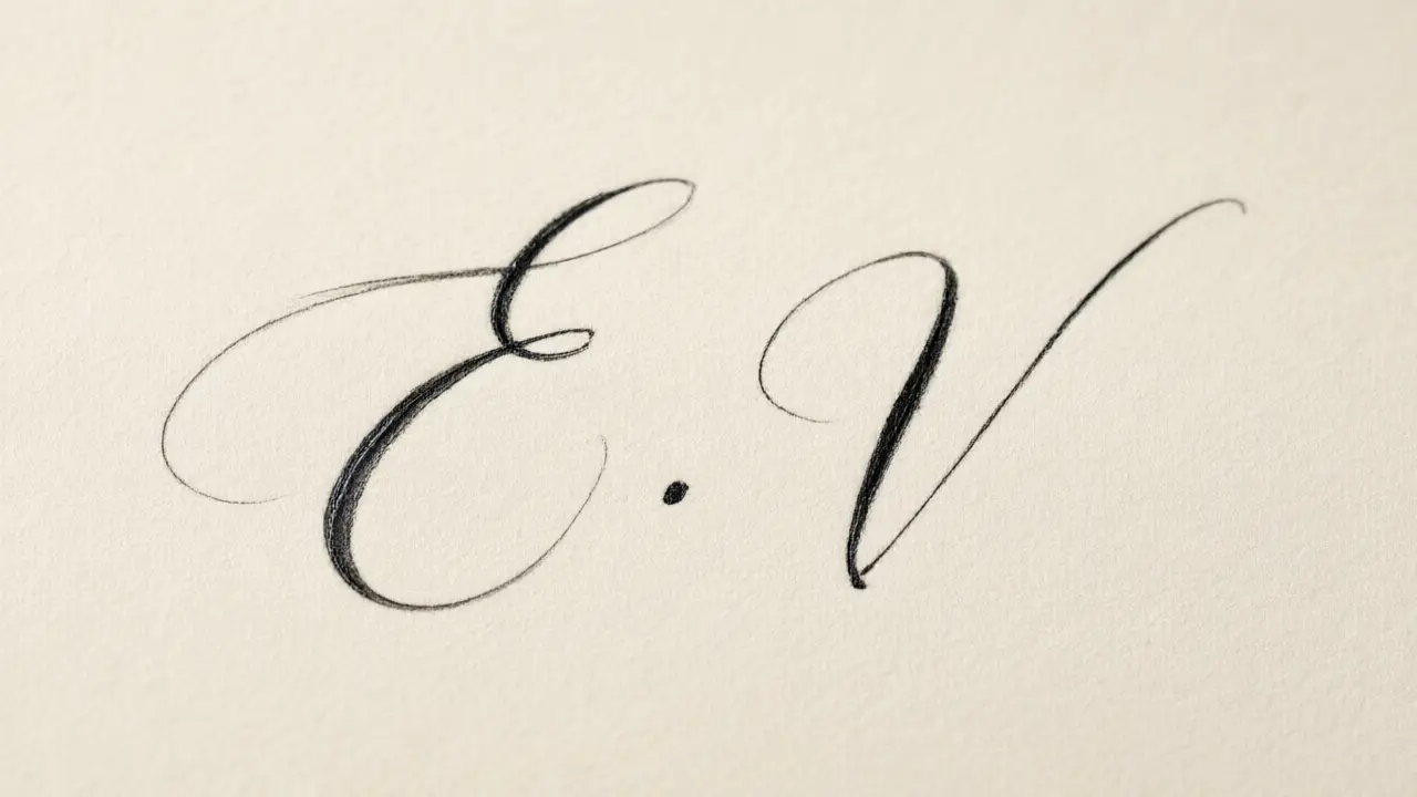 Illustration for Elegant initial signatures