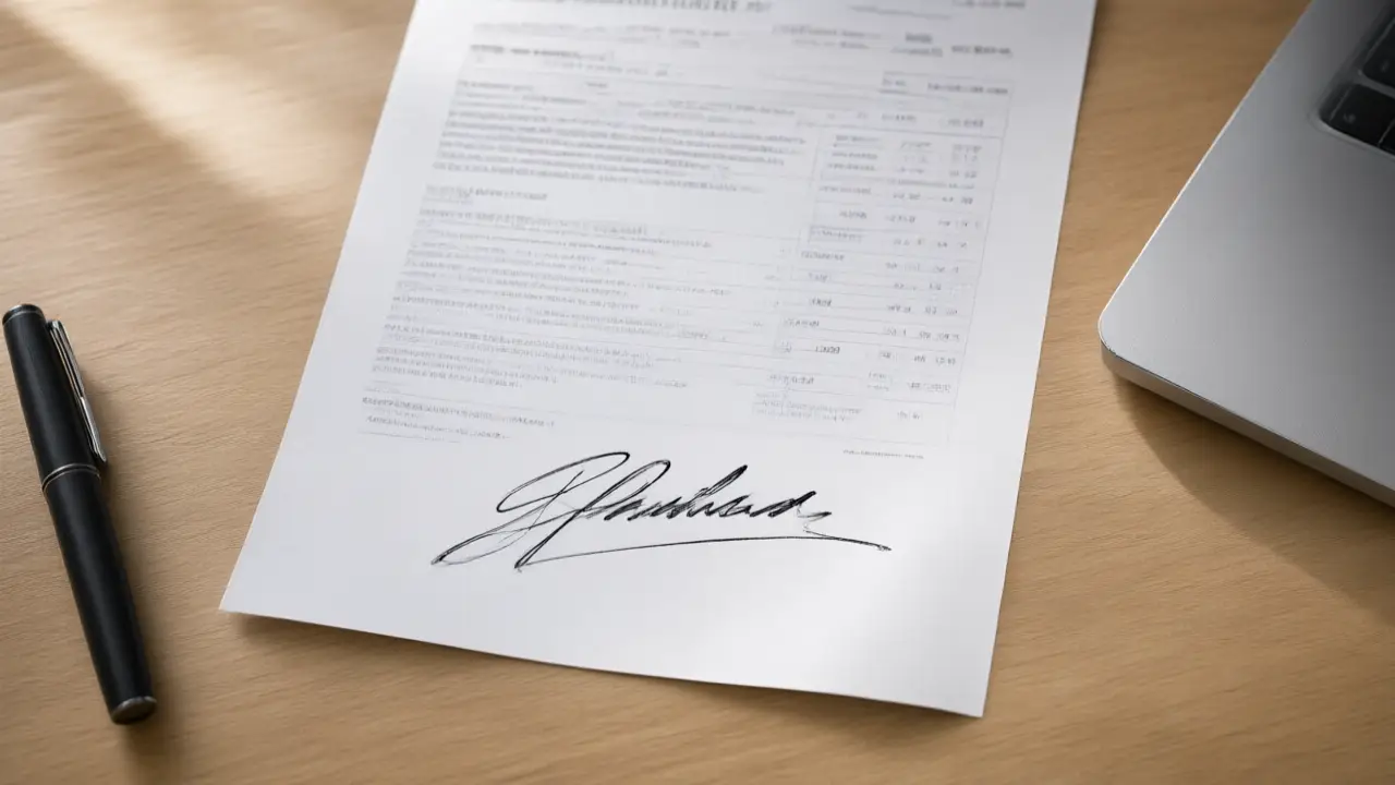 Illustration for Freelancer signature examples