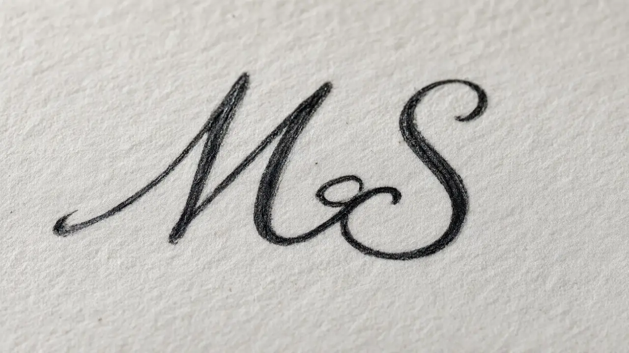 Illustration for Initial signatures after a name change