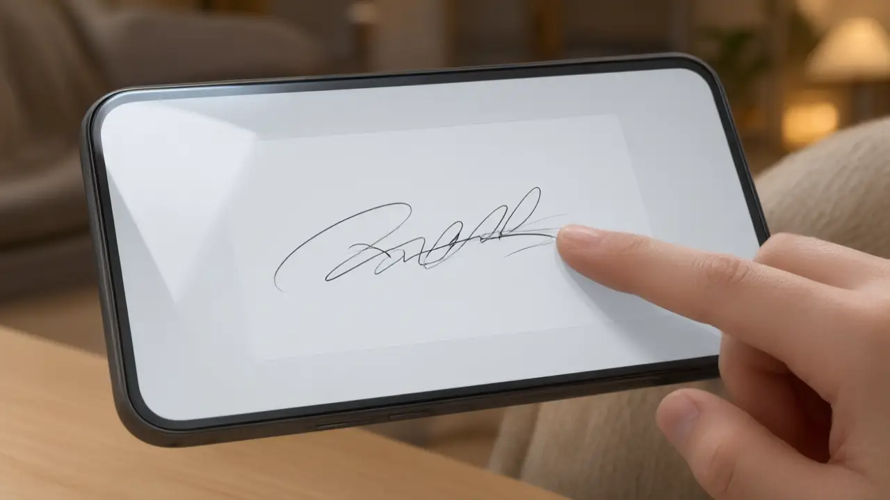 Illustration for How to sign a document on your phone