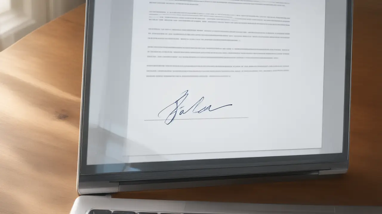 Illustration for How to sign a document online for free