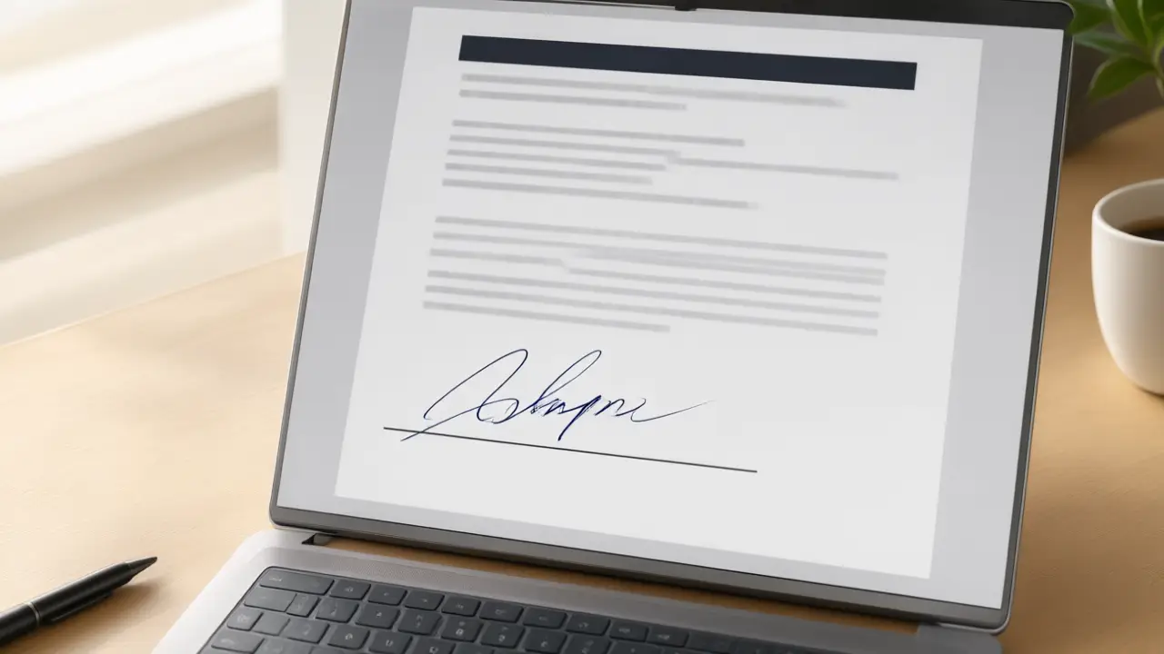 Illustration for How to sign a PDF online