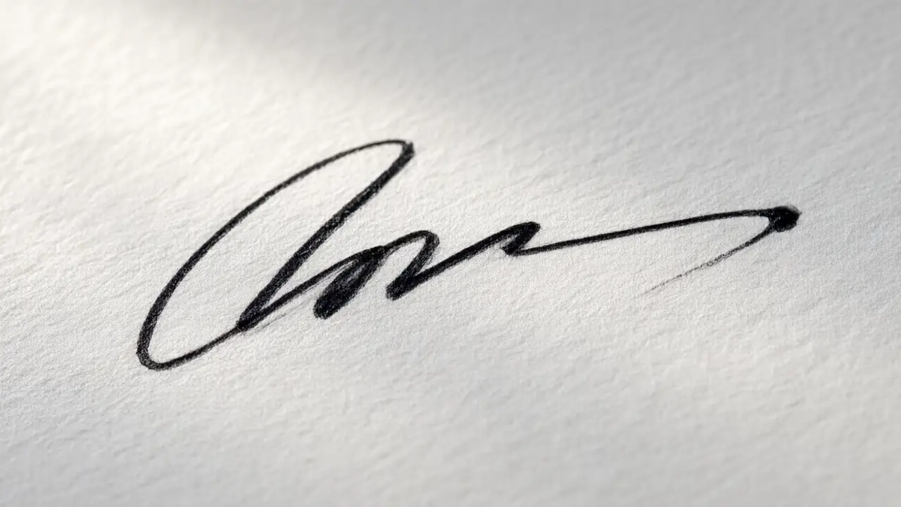 Illustration for Simple signature ideas